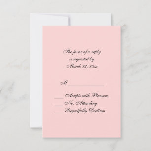 RSVP rose vendu