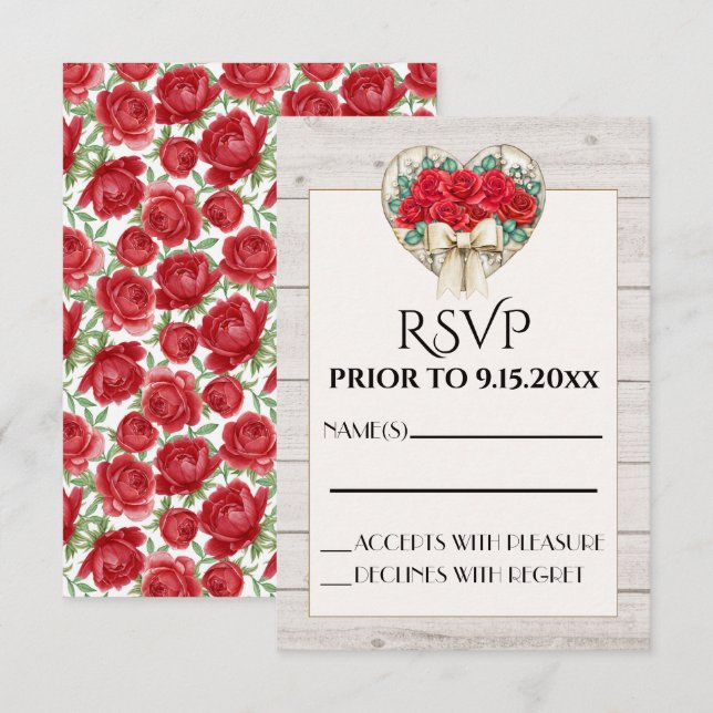 RSVP See Back (Front/Back)