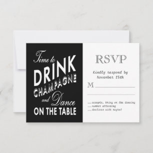 RSVP - Time to Drink Champagne