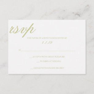 RSVP Together Card