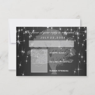 RSVP Under the Stars in Midnight Black
