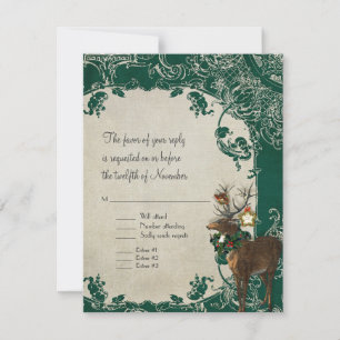 RSVP Vintage Elegance Christmas Toile Damask