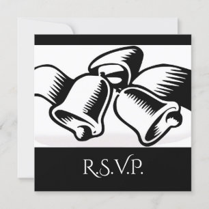 RSVP Wedding Bells Invitation