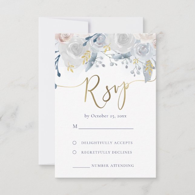 RSVP wedding Card (Front)