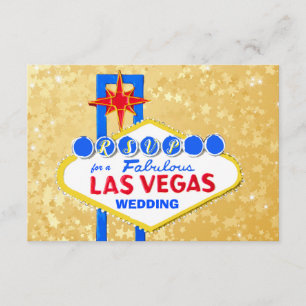RSVP Wedding Reception Las Vegas Golden