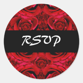 RSVP wedding stickers - customize