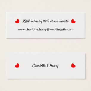RSVP Wedding Website Personalized