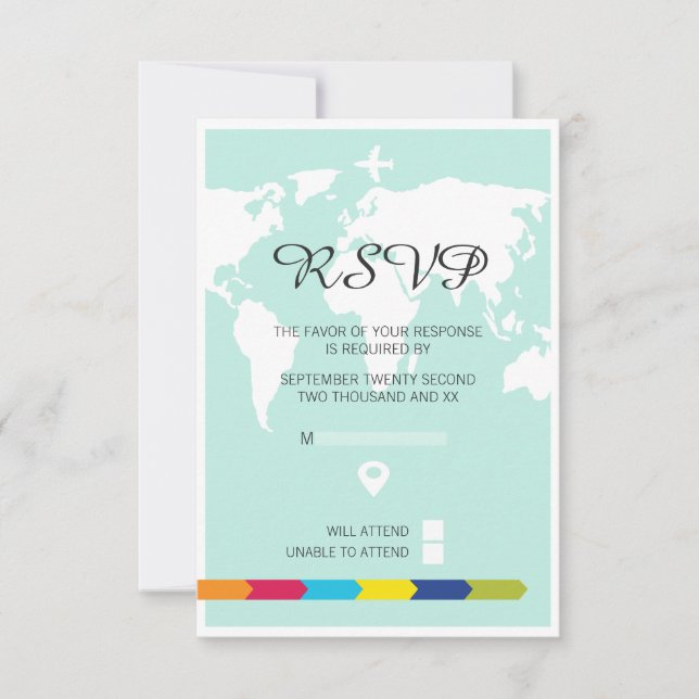 Rsvp World Travel Wedding (Front)