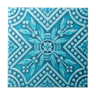 RT032 Faux-Relief Antique Reproduction Tile