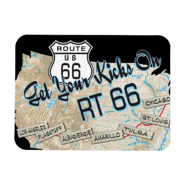 RT 66 magnet (Horizontal)
