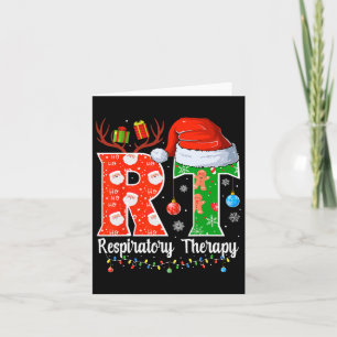 Rt Christmas Respiratory Therapy Christmas Rt Xmas Card