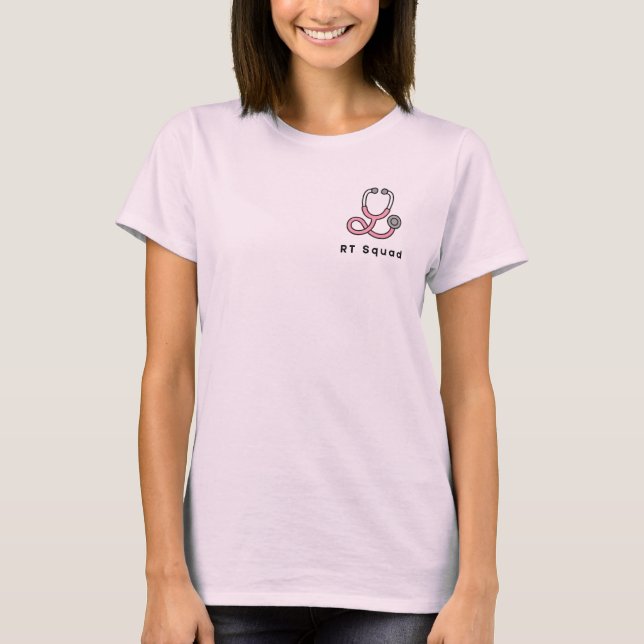 RT Squad Respiratory Therapist Shirt | RT Apprecia (Front)