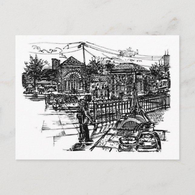 RTA Shaker Square Postcard (Front)