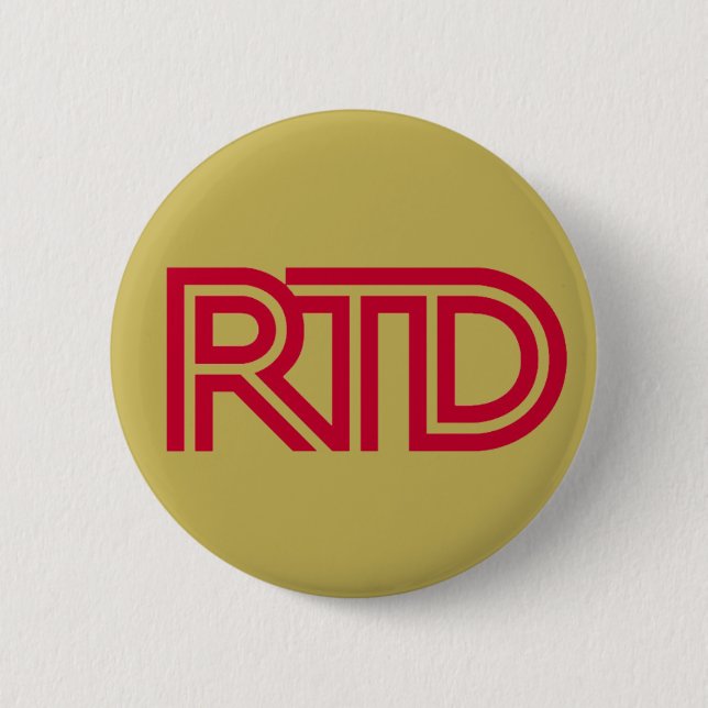 RTD Mining 2 Inch Round Button (Front)