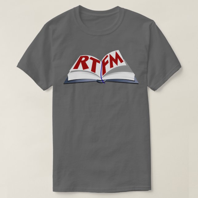 RTFM Manual T-Shirt (Design Front)