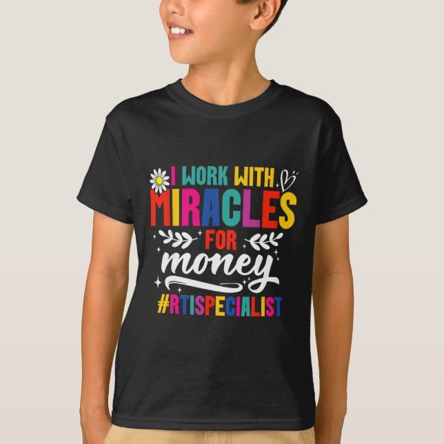 Rti Team Rti Crew Miracle Response Intervention Te T-Shirt (Front)