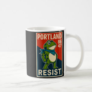 Rtland Frog Protest For Men And Women  Coffee Mug
