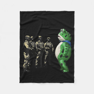 Rtland Frog Resist Shirt Anti Ice  Fleece Blanket