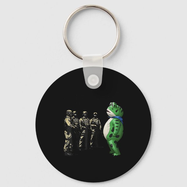 Rtland Frog Resist Shirt Anti Ice  Keychain (Front)