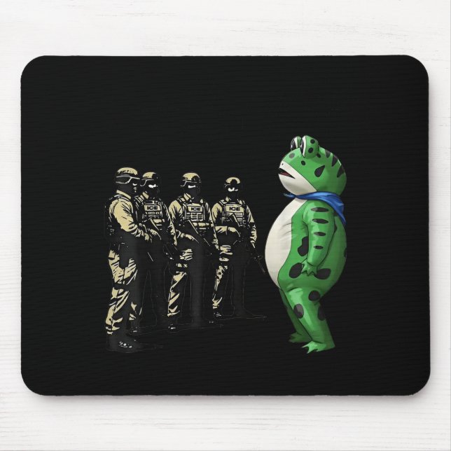 Rtland Frog Resist Shirt Anti Ice  Mouse Pad (Front)