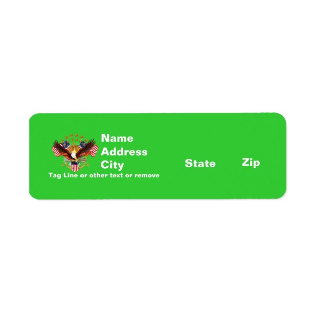 Rtn Address 2 Spirit Is Not Forgotten America (Front)