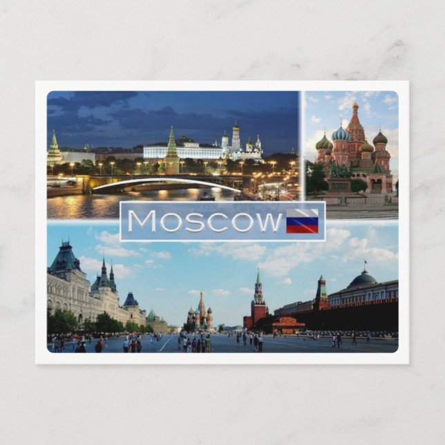 RU Russia - Moscow - Postcard (Front)