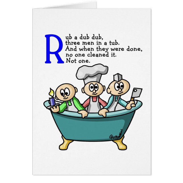 Rub A Dub Dub (Front)