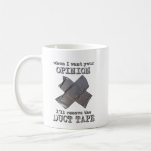 Ruban Adhésif Avis Mug Drôle Humour