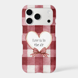 Ruban de coeur rouge blanc Bourgogne Amour