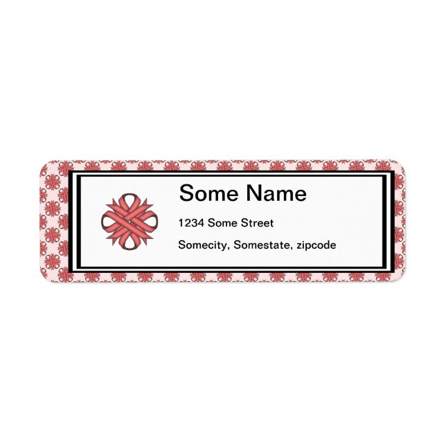 Ruban de trèfle rose par Kenneth Yoncich (Devant)