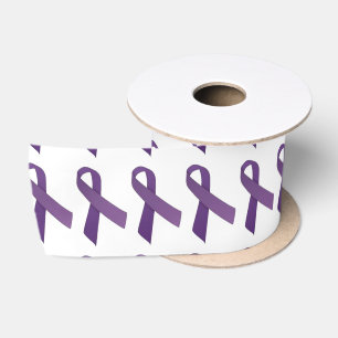 Ruban En Satin 3" au loin ruban de conscience de Cancer