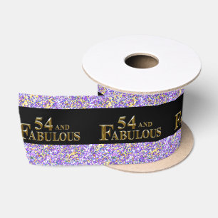 Ruban En Satin 54e anniversaire