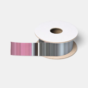 Ruban En Satin Abstract #1: Rose et grey