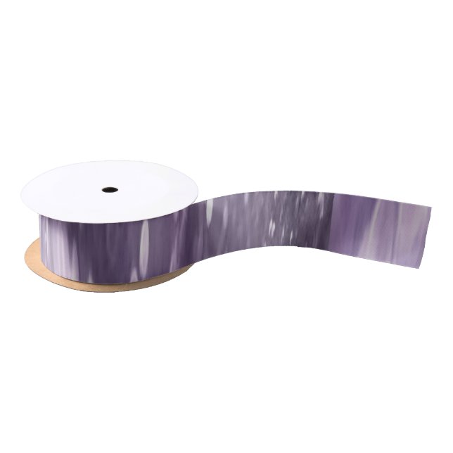 Ruban En Satin Abstrait #1 : Ultra Violet Shimmer (Bobine)