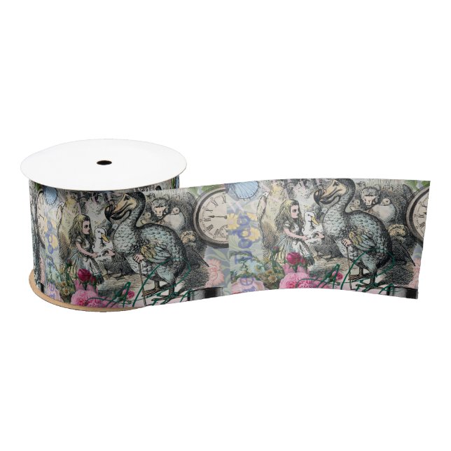 Ruban En Satin Alice au pays des merveilles Dodo Classic (Bobine)