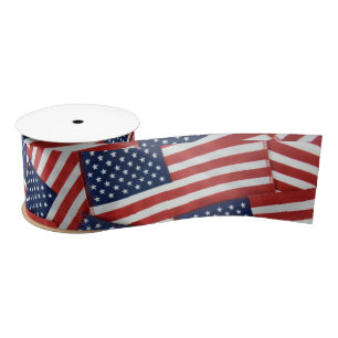 Ruban En Satin American Flag Collection