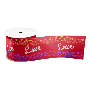 Ruban En Satin Amour 