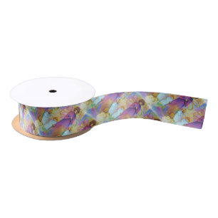 RUBAN EN SATIN ANGES MERVEILLEUX
