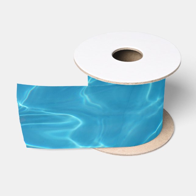 Ruban En Satin Aqua Blue (Bobine)