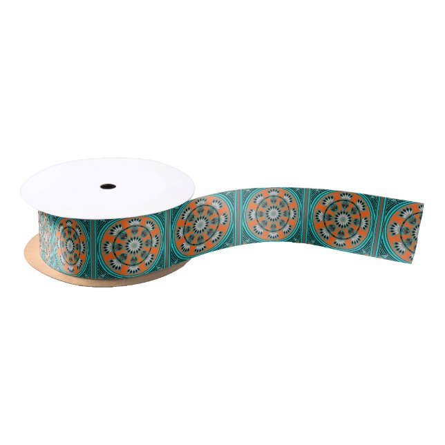 Ruban En Satin Aqua de Thunderbird (Bobine)