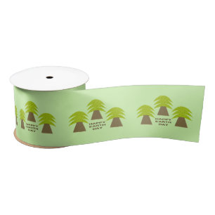 Ruban En Satin Arbres jours des terres