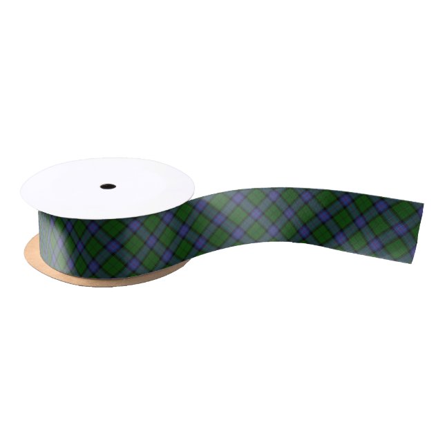 Ruban En Satin Armstrong Clan Tartan Scottish Plaid Motif (Bobine)