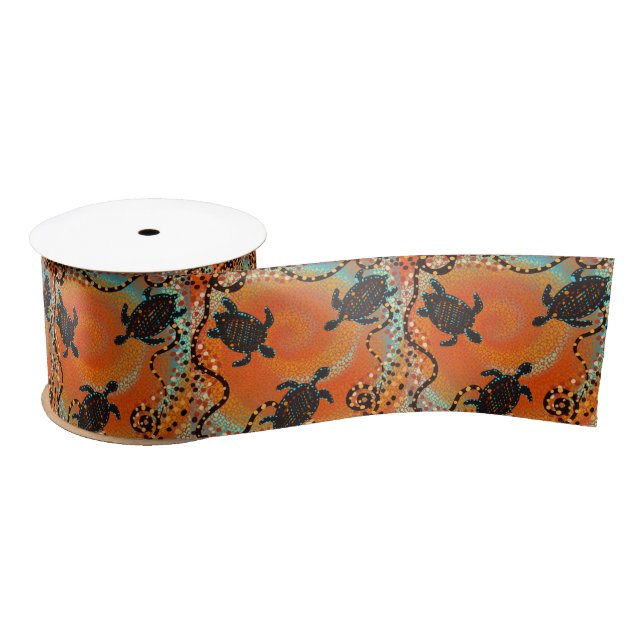 RUBAN EN SATIN ART AUSTRALIE    (Bobine)