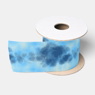 Ruban En Satin art Blue Cloud