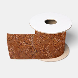 Ruban En Satin Art Brown occidental