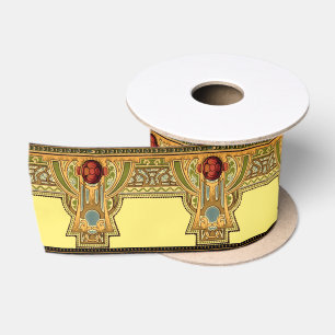 Ruban En Satin Arts & Artisanat, Artiste ou Rose de style Mission