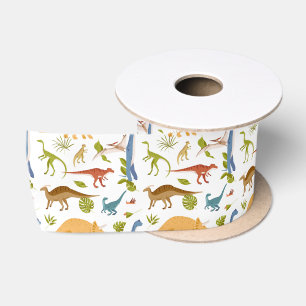 Ruban En Satin Baby shower Little Dino