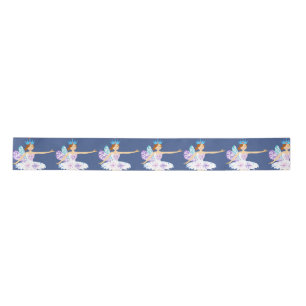 Ruban En Satin Ballerina Bleue d'hiver
