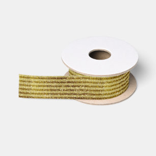 Ruban En Satin Bandes de Parties scintillant d'or
