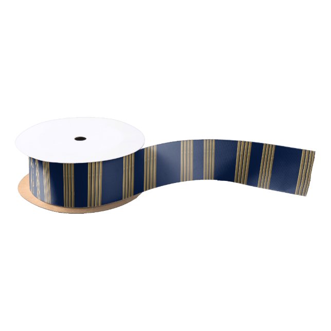 Ruban En Satin Bandes d'or du capitaine (Bobine)